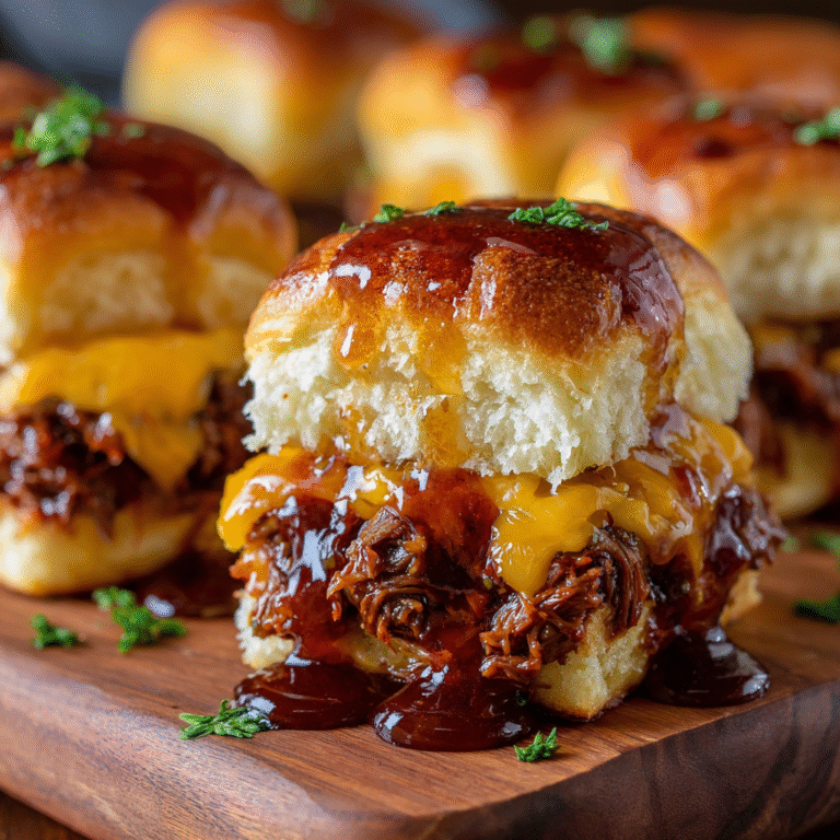 Flavor Boosts for Irresistible BBQ Beef & Cheddar Sliders