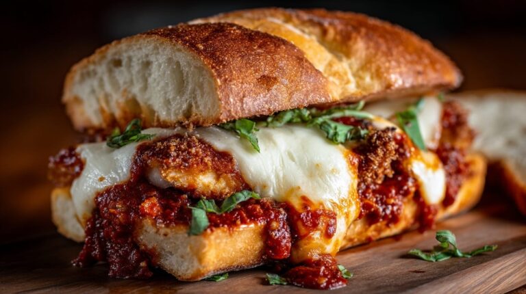 Easy Chicken Parmesan Sandwich Recipe – Loaded With Flavor