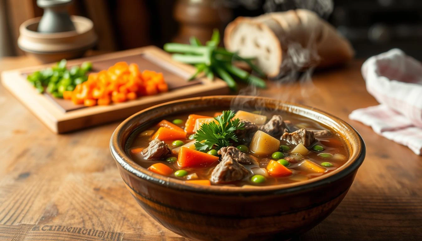 Top 1 Best Vegetable Beef Soup Recipe | Hearty & Homemade