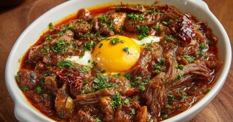 Easy & Flavorful Beef Shakshuka Recipe