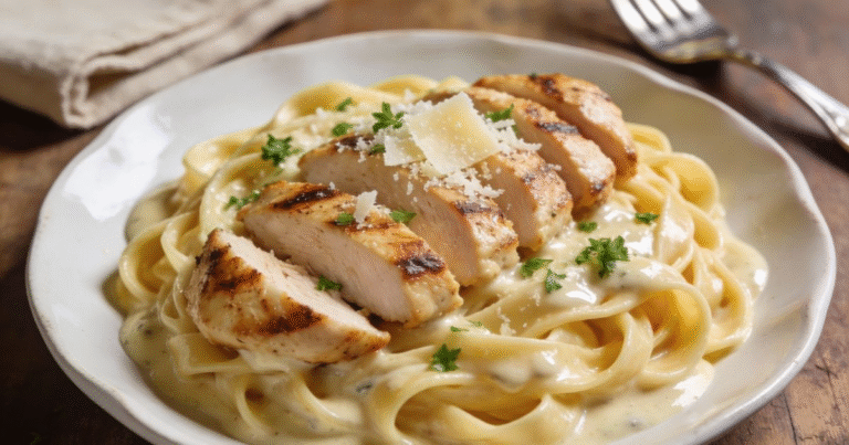 simple chicken alfredo recipe